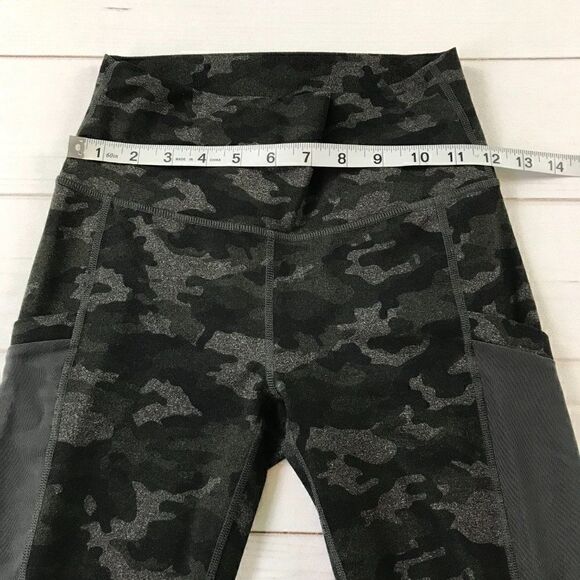 Powerhold by Fabletics Gray Camouflage High-Waisted Leggings XS - Picture 12 of 15